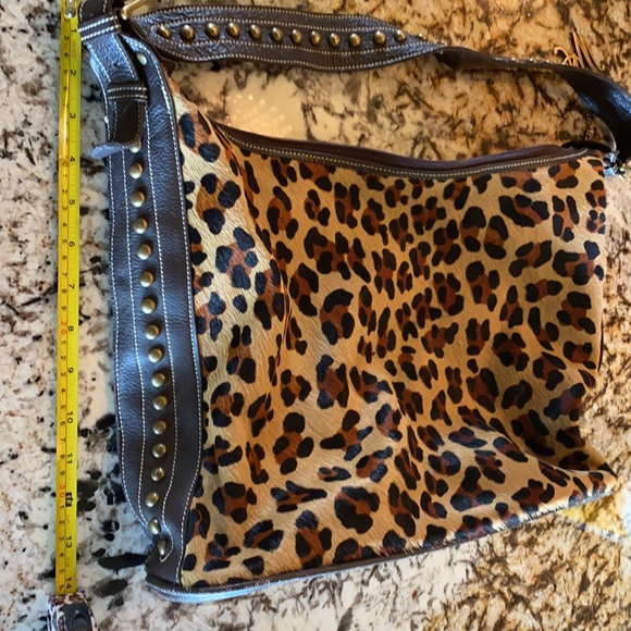 American West Handbag Leopard Print - Picture 4 of 5